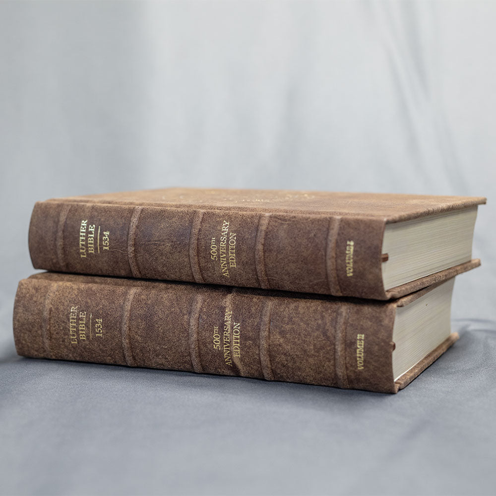 Luther Bible - 1534 Octavo Edition Facsimile 2-Volume Set