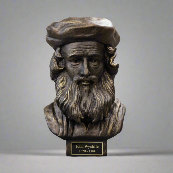 John Wycliffe Sculpture Biblical Heritage Exhibit