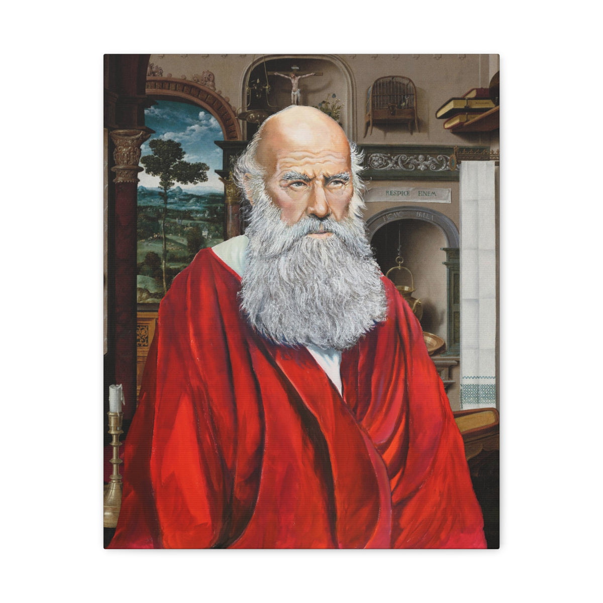 Oil Portrait Series - Saint Jerome