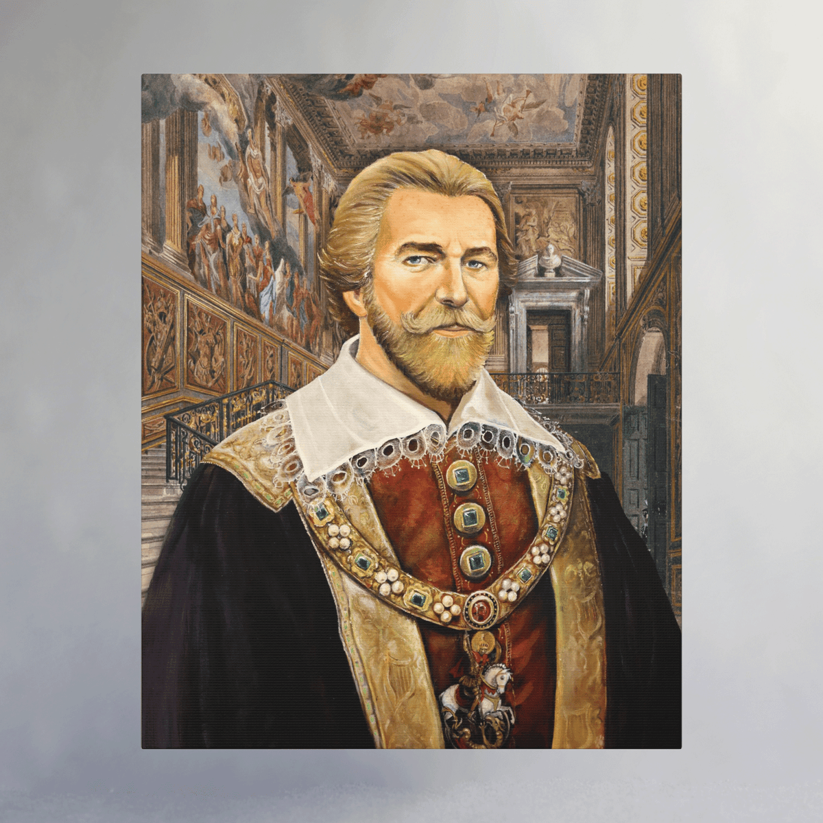 Oil Portrait Series - King James I
