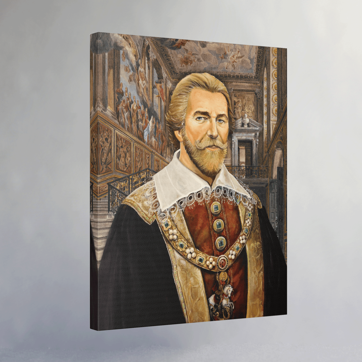 Oil Portrait Series - King James I