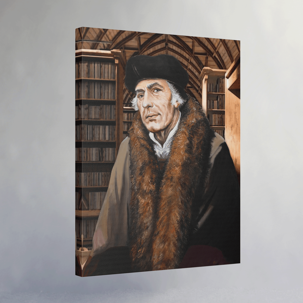 Oil Portrait Series - Desiderius Erasmus