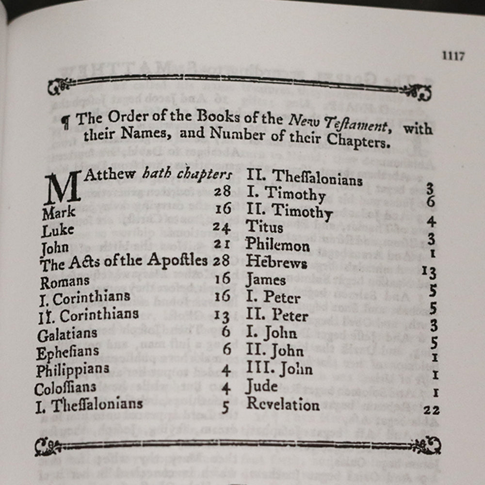 Aitken Bible - 1782 Facsimile Dark Brown Faux Leather