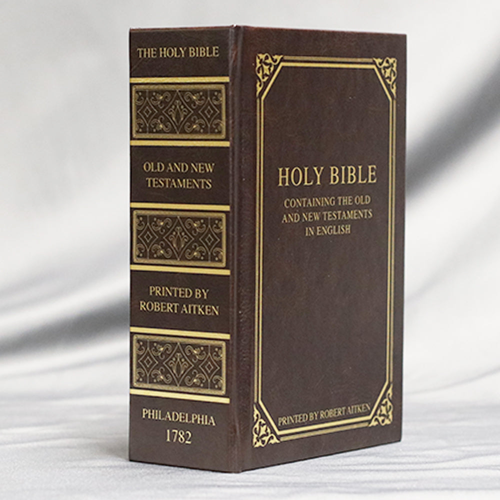 Aitken Bible - 1782 Facsimile Dark Brown Faux Leather