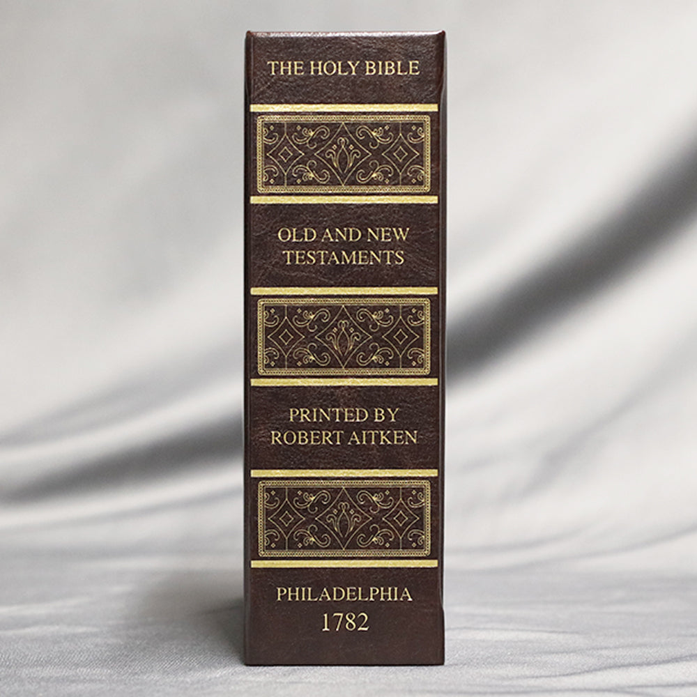 Aitken Bible - 1782 Facsimile Dark Brown Faux Leather