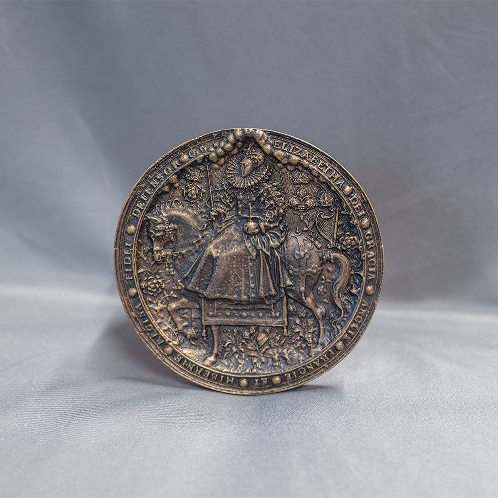 Medallion - Queen Elizabeth I (with horse)