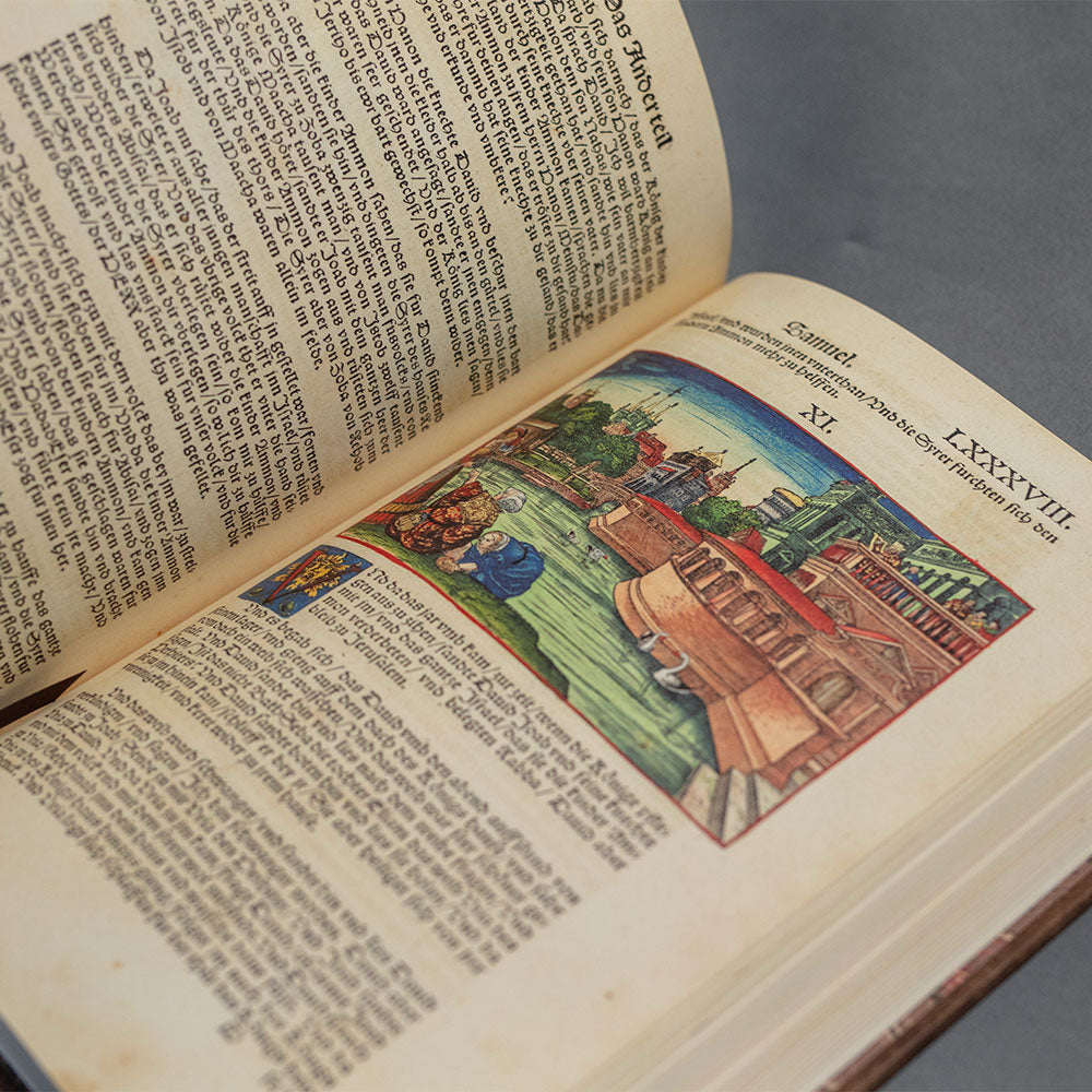 Luther Bible - 1534 Large Quarto Edition Facsimile 2-Volume Set