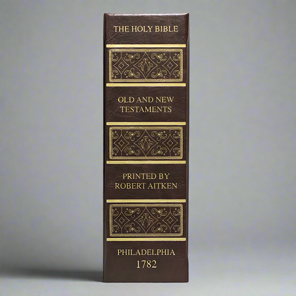 Aitken Bible - 1782 Facsimile Brown Faux Leather