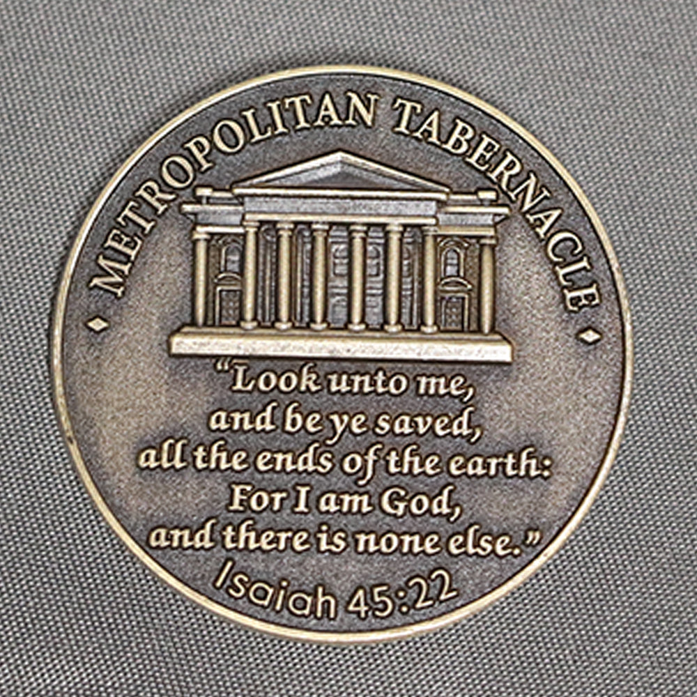 Charles H. Spurgeon “Prince of Preachers” Commemorative Coin with Information Card