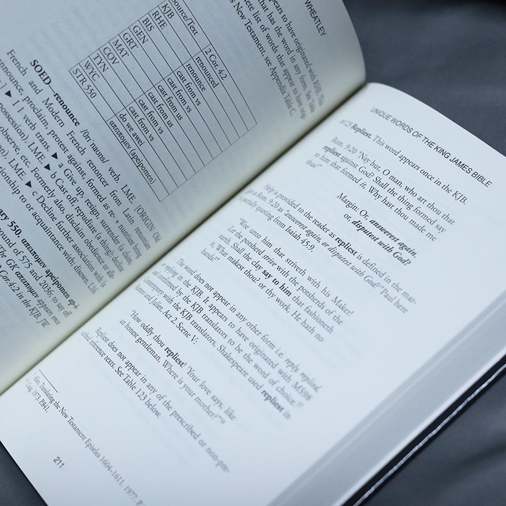 Unique Words of the King James Bible (Hardcover; by Wheatley)