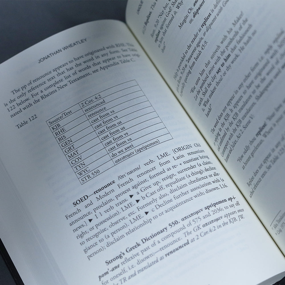 Unique Words of the King James Bible (Hardcover; by Wheatley)