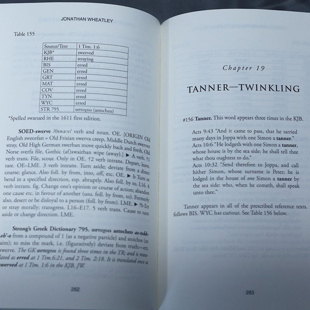 Unique Words of the King James Bible (Hardcover; by Wheatley)