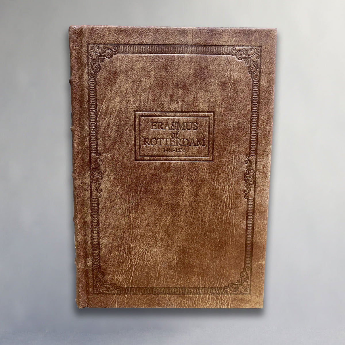 Erasmus Greek New Testament - 1535 Facsimile Carroll Stallone Rawhide Leather