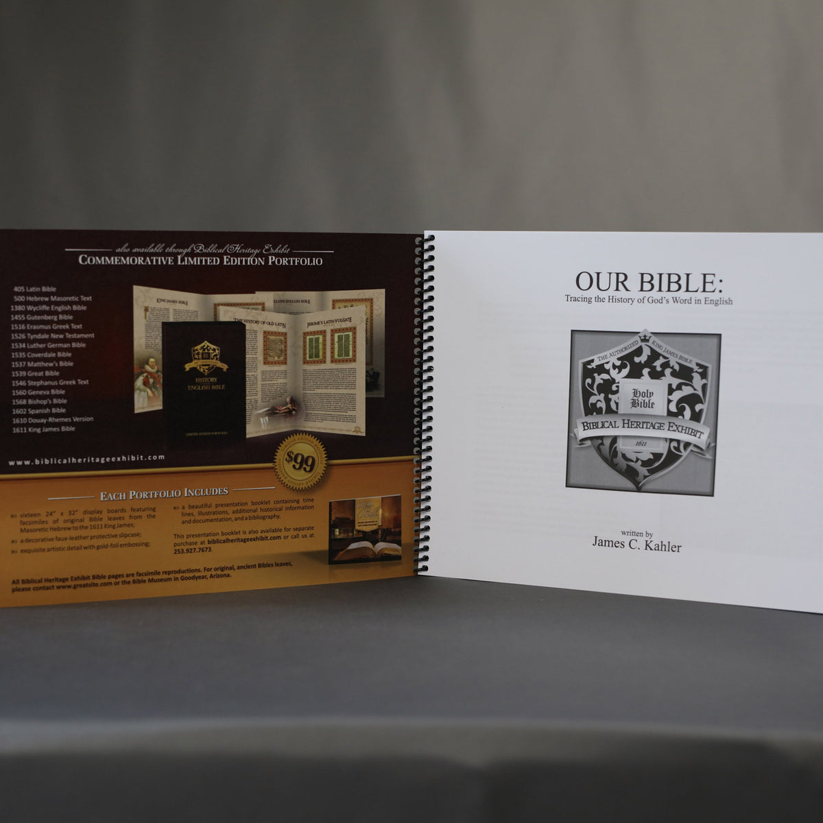 Our Bible - Tracing the History of God&#39;s Word in English (Spiral; by Kahler)