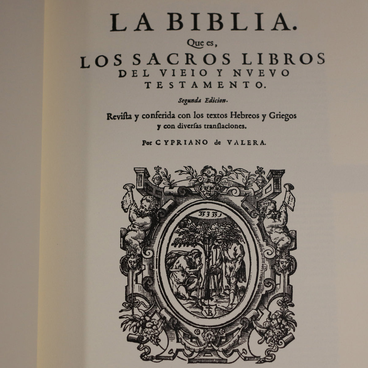 1602 Sagrada Biblia Facsimile