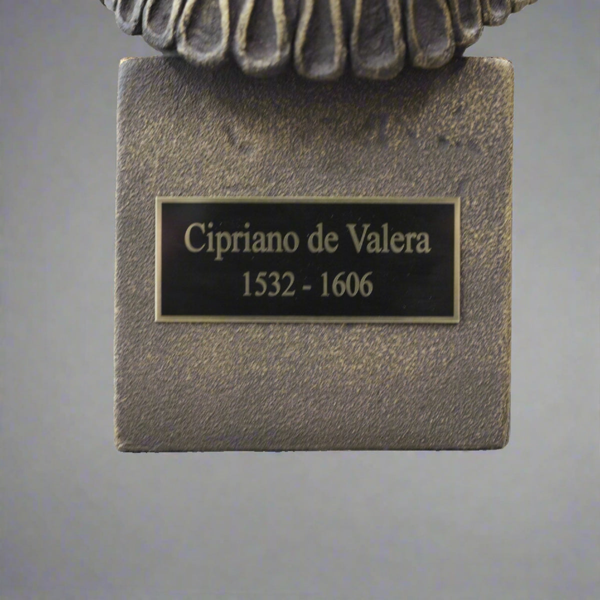 Cipriano de Valera - Sculpture