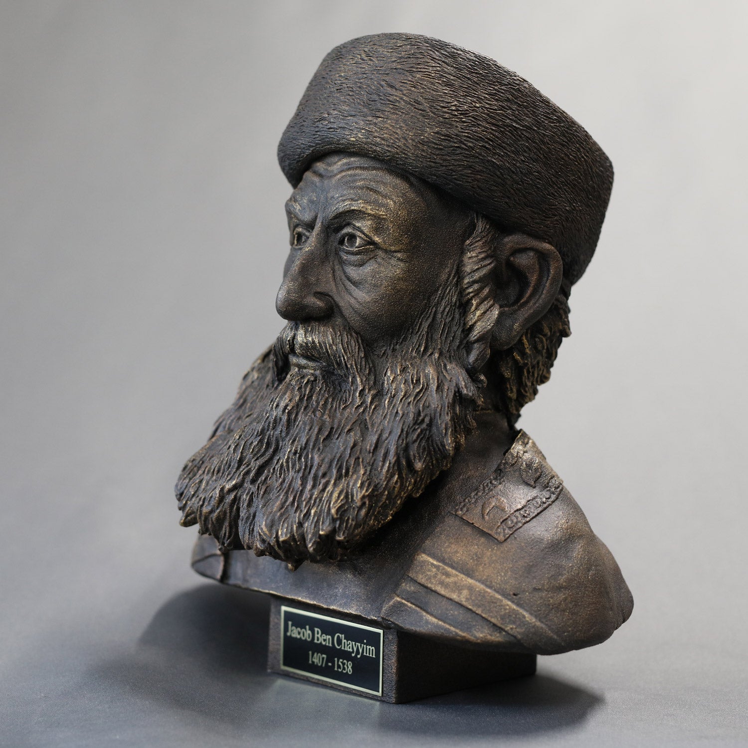 Jacob ben Chayyim - Sculpture - Biblical Heritage Exhibit