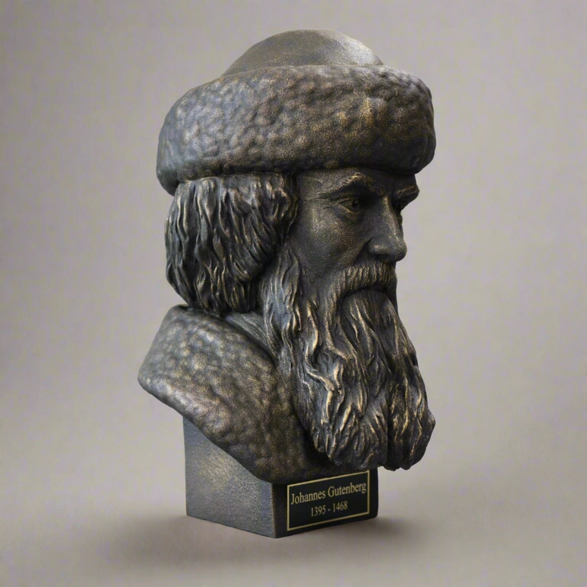 Johannes Gutenberg - Sculpture