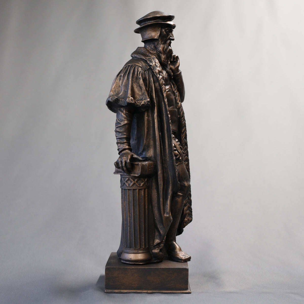 John Calvin Statue (short base)