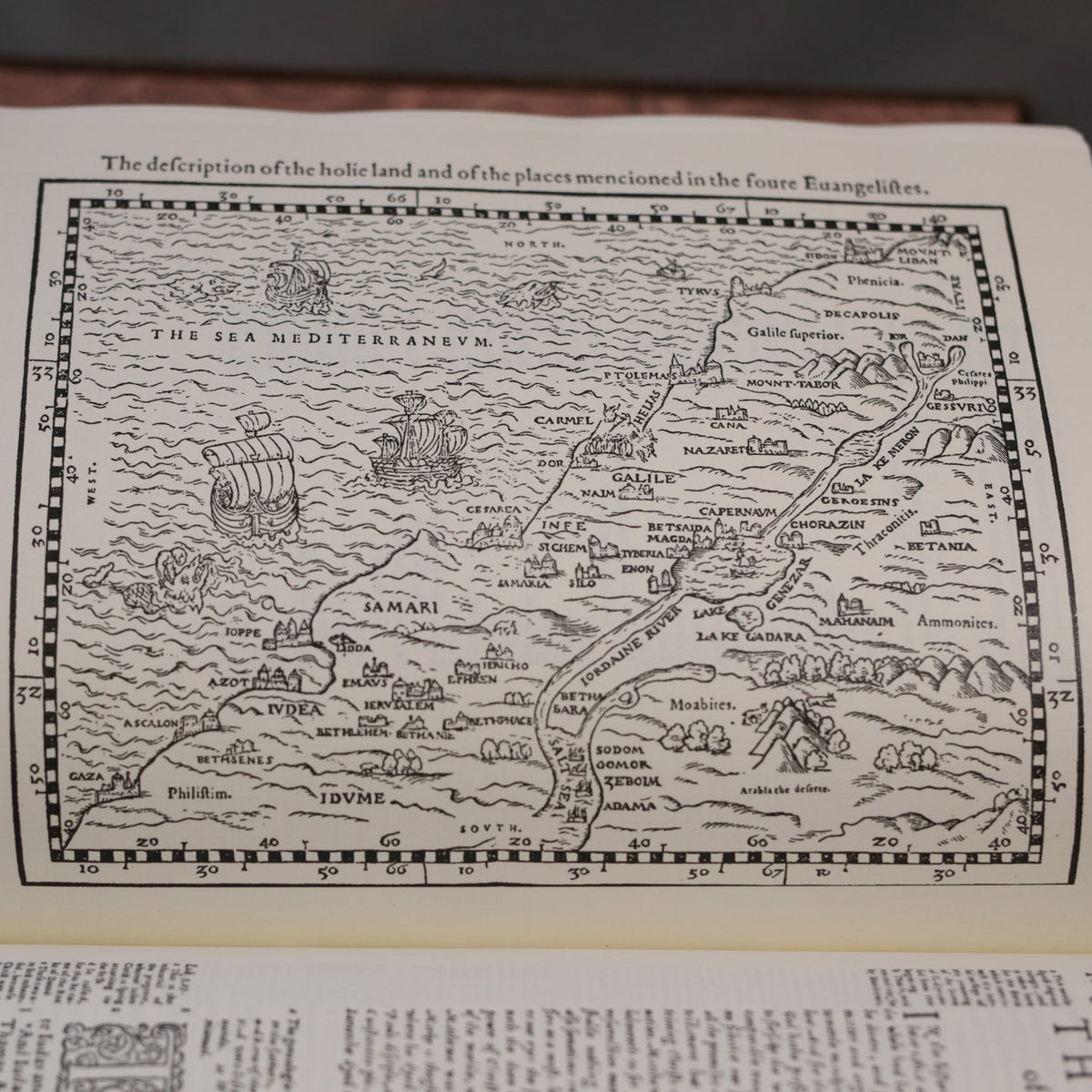 Geneva Bible - 1560 Facsimile Yuma Cherrywood Distressed Leather
