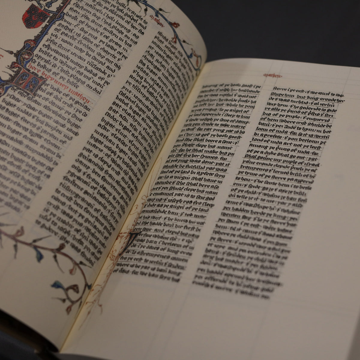 Wycliffe New Testament - 1395 Facsimile