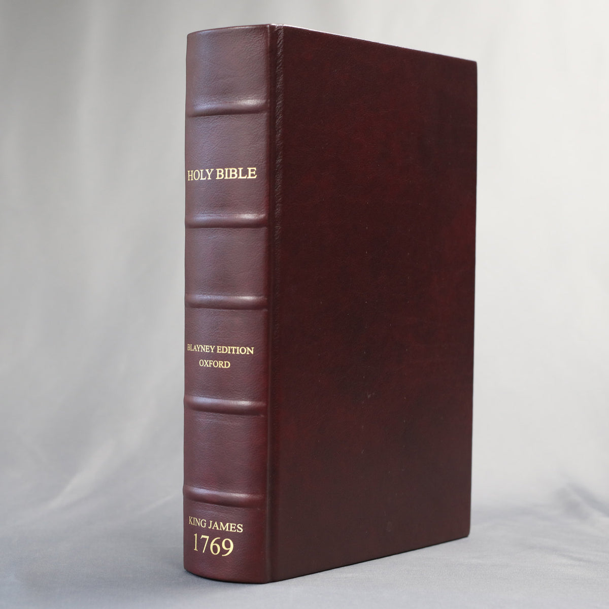King James Bible - 1769 Blayney Facsimile Carroll Revelation Vino (Burgundy) Leather