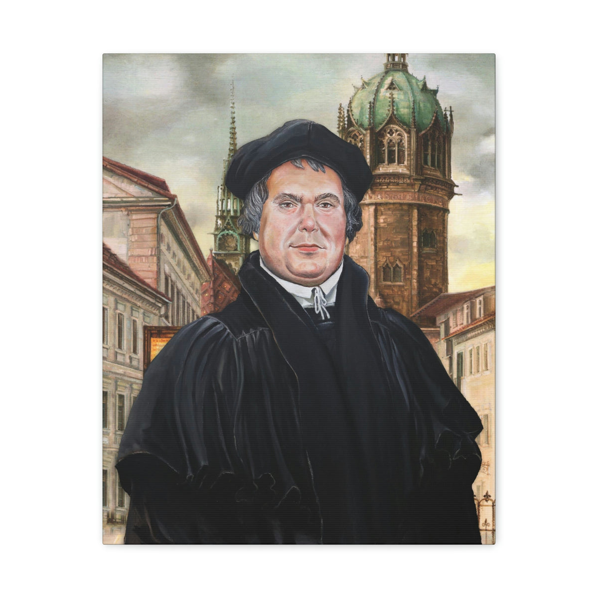 Oil Portrait Series - Martin Luther